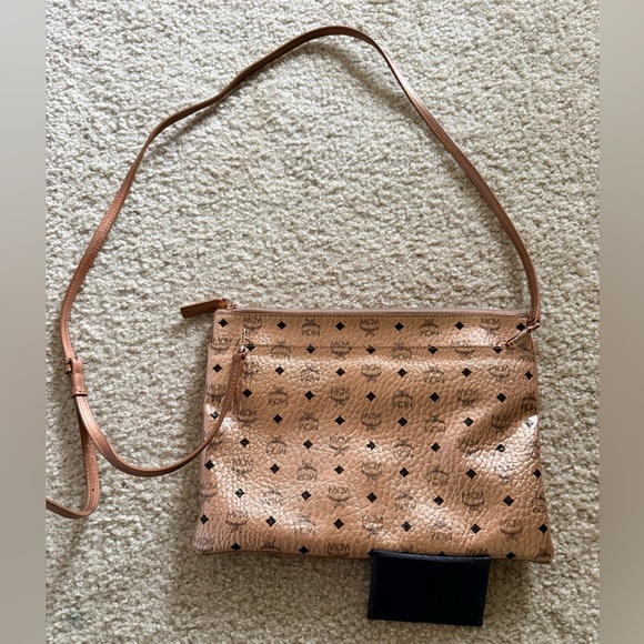 Rose gold Crossbody Bag- MCM